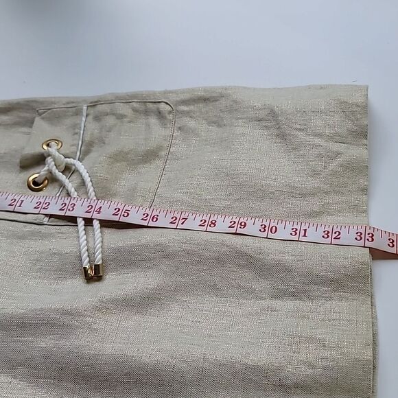 Lilly Pulitzer Sleeveless Linen Mini with Lace-Up Detail - Picture 10 of 11